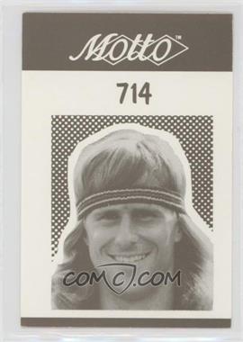 1987 Motto Game Cards - [Base] #714 - Bjorn Borg