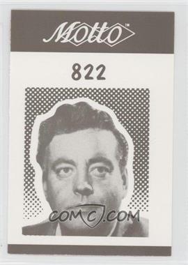 1987 Motto Game Cards - [Base] #822 - Jackie Gleason
