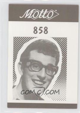 1987 Motto Game Cards - [Base] #858 - Buddy Holly