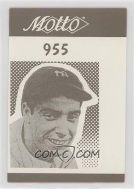 1987 Motto Game Cards - [Base] #955 - Joe DiMaggio