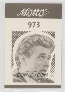 1987 Motto Game Cards - [Base] #973 - James Dean