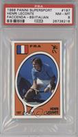 Henri Leconte, Mario Faccenda [PSA 8 NM‑MT]