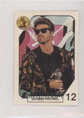 1988 Reyauca Super Marca Mania Stickers - [Base] #12 - George Michael [EX to NM]