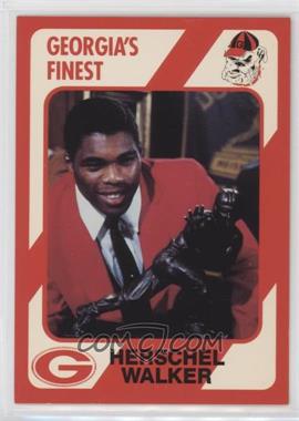 1989 Collegiate Collection Georgia Bulldogs Georgia's Finest - [Base] #9 - Herschel Walker