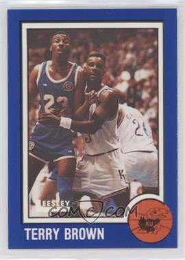 1989 Leesley Kansas Jayhawks - [Base] #49 - Terry Brown