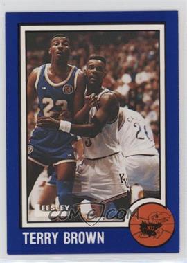 1989 Leesley Kansas Jayhawks - [Base] #49 - Terry Brown