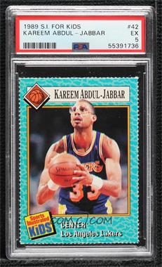 1989 Sports Illustrated for Kids Series 1 - [Base] #42 - Kareem Abdul-Jabbar [PSA 5 EX]