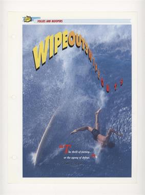 1989 Sports Pages - [Base] #_WIPE - Follies and Bloopers - Wipeouts