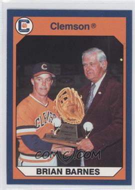 1990 Collegiate Collection Clemson Tigers - [Base] #11 - Brian Barnes