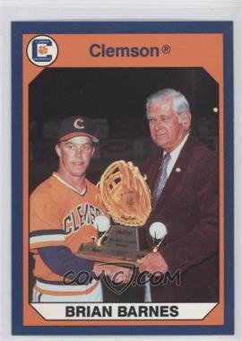 1990 Collegiate Collection Clemson Tigers - [Base] #11 - Brian Barnes