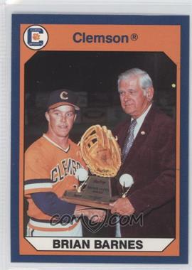 1990 Collegiate Collection Clemson Tigers - [Base] #11 - Brian Barnes