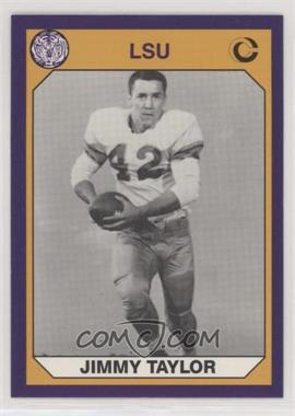 1990 Collegiate Collection LSU Tigers - [Base] #13 - Jimmy Taylor [EX to NM]