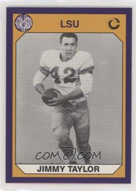 1990 Collegiate Collection LSU Tigers - [Base] #13 - Jimmy Taylor