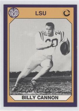 1990 Collegiate Collection LSU Tigers - [Base] #137 - Billy Cannon