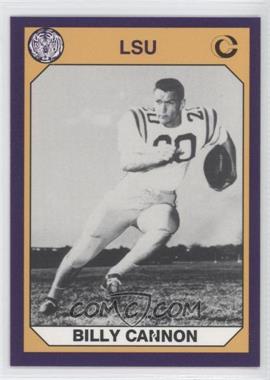 1990 Collegiate Collection LSU Tigers - [Base] #137 - Billy Cannon