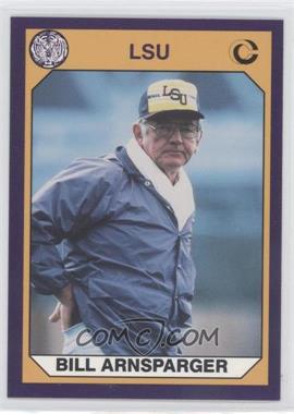 1990 Collegiate Collection LSU Tigers - [Base] #155 - Billy Arnsparger