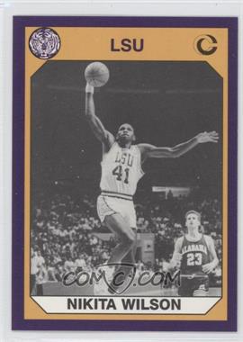 1990 Collegiate Collection LSU Tigers - [Base] #42 - Nikita Wilson