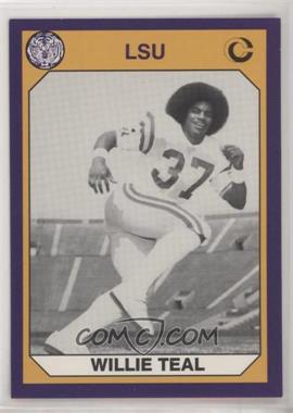 1990 Collegiate Collection LSU Tigers - [Base] #77 - Willie Teal