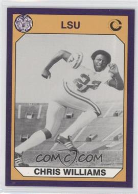 1990 Collegiate Collection LSU Tigers - [Base] #88 - Chris Williams