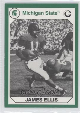 1990 Collegiate Collection Michigan State Spartans - [Base] #10 - James Ellis