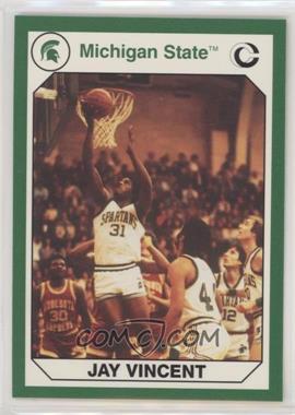 1990 Collegiate Collection Michigan State Spartans - [Base] #123 - Jay Vincent