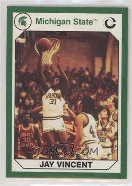 1990 Collegiate Collection Michigan State Spartans - [Base] #123 - Jay Vincent