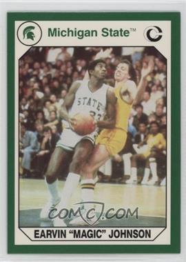 1990 Collegiate Collection Michigan State Spartans - [Base] #186 - Earvin "Magic" Johnson [EX to NM]