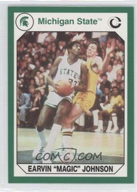 1990 Collegiate Collection Michigan State Spartans - [Base] #186 - Earvin "Magic" Johnson