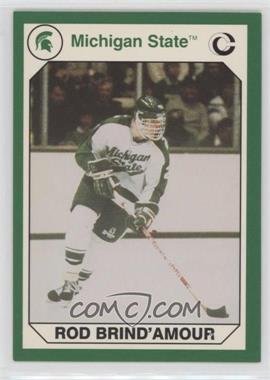 1990 Collegiate Collection Michigan State Spartans - [Base] #197 - Rod Brind'Amour