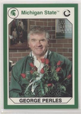 1990 Collegiate Collection Michigan State Spartans - [Base] #39 - George Perles