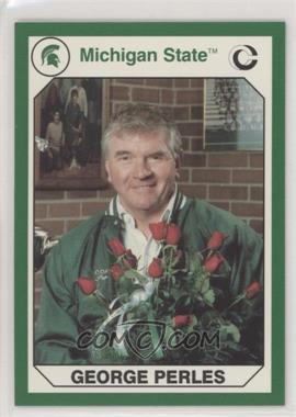 1990 Collegiate Collection Michigan State Spartans - [Base] #39 - George Perles