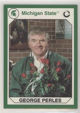 1990 Collegiate Collection Michigan State Spartans - [Base] #39 - George Perles