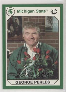 1990 Collegiate Collection Michigan State Spartans - [Base] #39 - George Perles