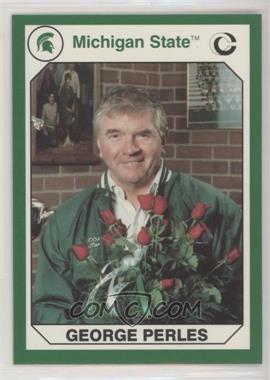 1990 Collegiate Collection Michigan State Spartans - [Base] #39 - George Perles