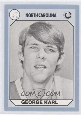 1990 Collegiate Collection North Carolina Tar Heels - [Base] #147 - George Karl