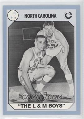 1990 Collegiate Collection North Carolina Tar Heels - [Base] #155 - Bob Lewis, Larry Miller