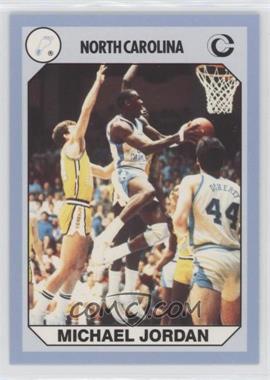 1990 Collegiate Collection North Carolina Tar Heels - [Base] #3.1 - Michael Jordan (Blue Back)