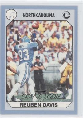 1990 Collegiate Collection North Carolina Tar Heels - [Base] #43 - Reuben Davis