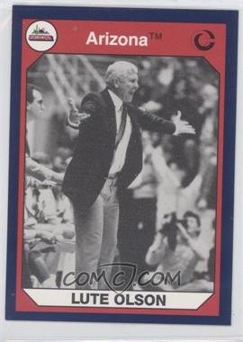 1990 Collegiate Collection University of Arizona - [Base] #103 - Lute Olson