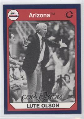 1990 Collegiate Collection University of Arizona - [Base] #103 - Lute Olson