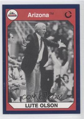 1990 Collegiate Collection University of Arizona - [Base] #103 - Lute Olson