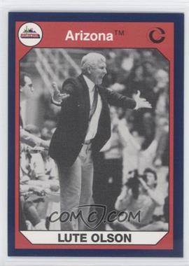 1990 Collegiate Collection University of Arizona - [Base] #103 - Lute Olson