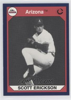 1990 Collegiate Collection University of Arizona - [Base] #80 - Scott Erickson