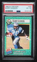 Barry Sanders [PSA 4 VG‑EX]