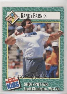 1990 Sports Illustrated for Kids Series 1 - [Base] #207 - Randy Barnes