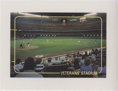 1990s Philadelphia Post Card Veteran's Stadium Postcards - [Base] #_NoN - Cubs vs Phillies