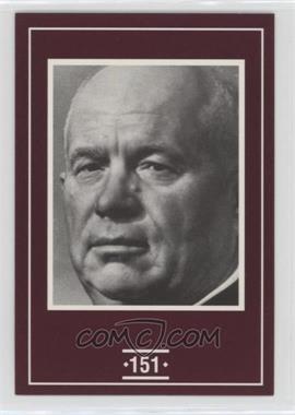 1991 Canada Games Face to Face: The Famous Celebrity Guessing Game Cards - [Base] #151 - Nikita Khrushchev