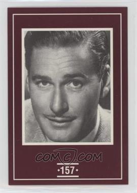 1991 Canada Games Face to Face: The Famous Celebrity Guessing Game Cards - [Base] #157 - Errol Flynn