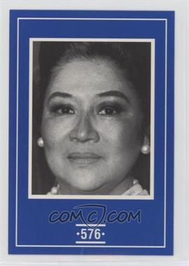 1991 Canada Games Face to Face: The Famous Celebrity Guessing Game Cards - [Base] #576 - Imelda Marcos