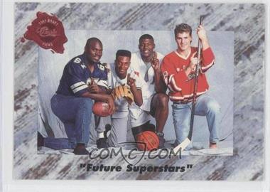 1991 Classic Draft Picks - Promotional #MTJL - Russell Maryland, Brien Taylor, Larry Johnson, Eric Lindros